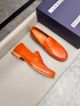 J.M.WESTON Man Orange Calfskin Business Leather Shoes 042858 (2)_th.jpg